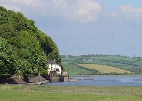Dylan Thomas's boathouse at Laugharne