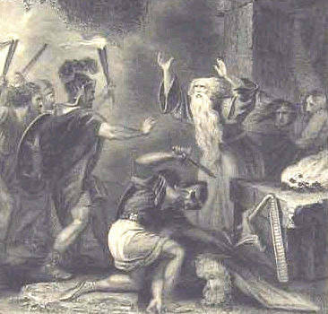 Romans slaying Druids