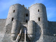 Harlech Castle - W