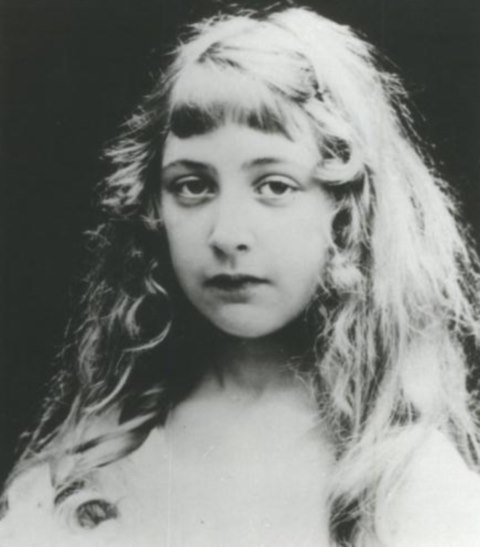 Agatha Christie as a child