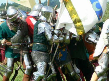 Battle of Tewkesbury re-enactment