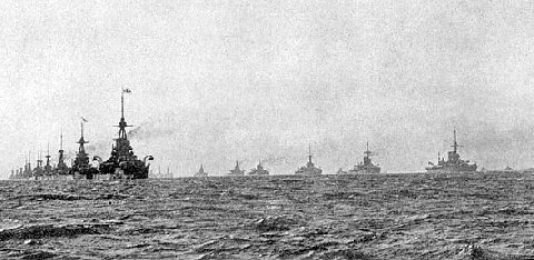 The British Fleet in 1914