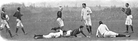 Calcutta Cup match in 1901 HUK PD