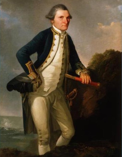 Captain James Cook, British Explorer