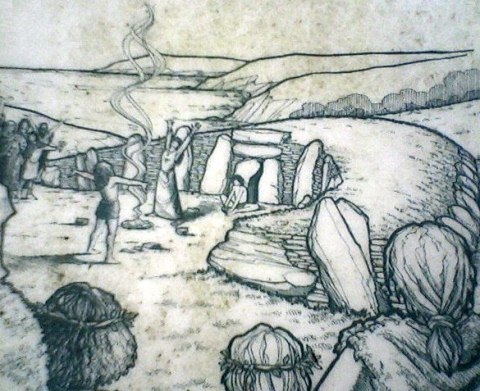 Cromlech as a meeting place