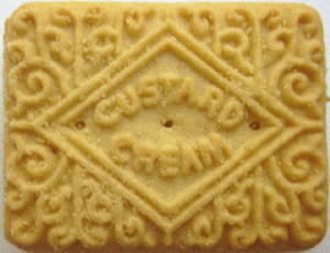 Custard Cream biscuit