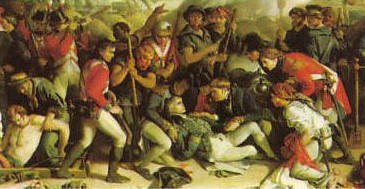 Death of Lord Nelson at Trafalgar