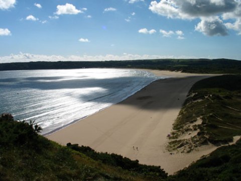 Oxwich Bay (public domain)