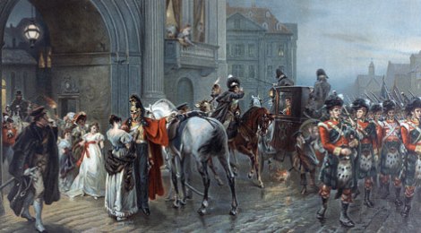 End of the Duchess of Richmonds Ball