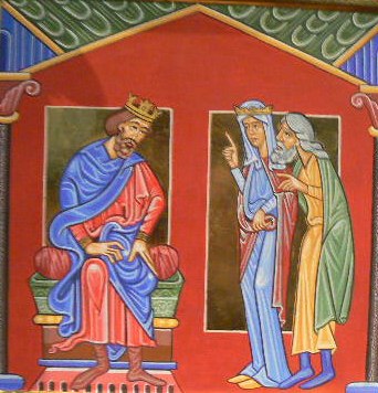 Ethelred, King Offa and Alfrida (HUK)
