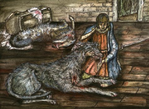 The Legend of Gelert the Dog