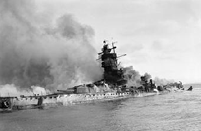 The German pocket battleship Admiral Graf Spee