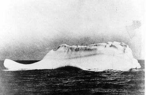Iceberg that Titanic struck