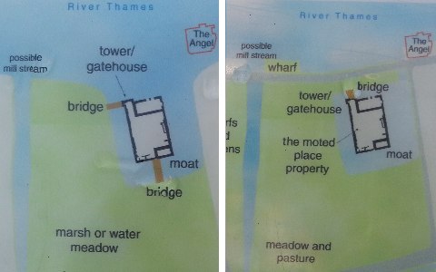 A plan of the manor house