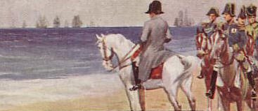 Napoleon at the Battle of Trafalgar