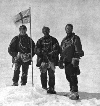 Nimrod's Northern Party at the Magnetic South Pole