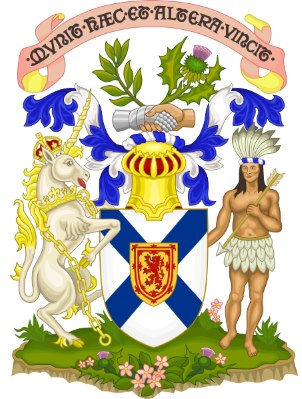 Coat of Arms for Nova Scotia