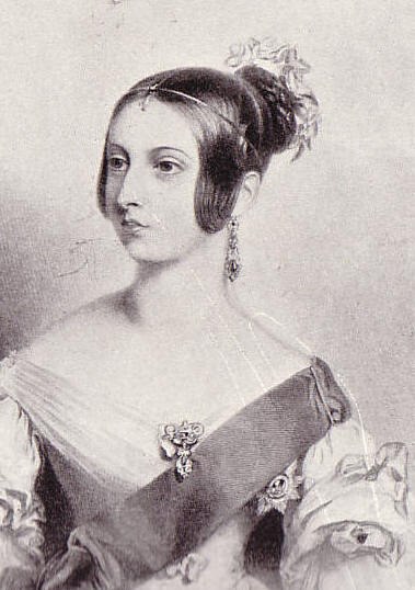 Queen Victoria aged 18