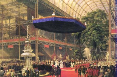 Queen Victoria opens the Great Exhibition WKPD