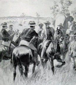 cecil Rhodes and Colonel Napier, Matabele/Mashona Rebellion 1896/97, LIN
