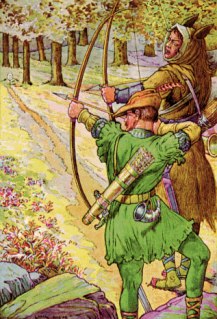 Robin Hood and Sir Guy, Rhead Louis 1912 WKPD.