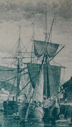 Ships Lyme Regis plaque (HUK)