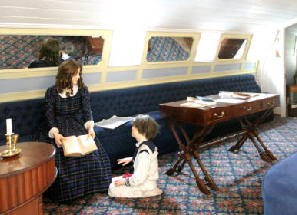 SS Great Britain cabin courtesy of the ss Great Britain Trust