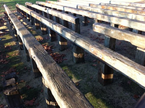 SS Great Eastern launch ramp in Millwall