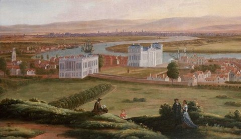 The rebuilding of Greenwich Palace after the Civil War