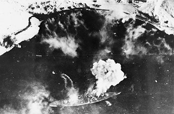 The sinking of the Tirpitz