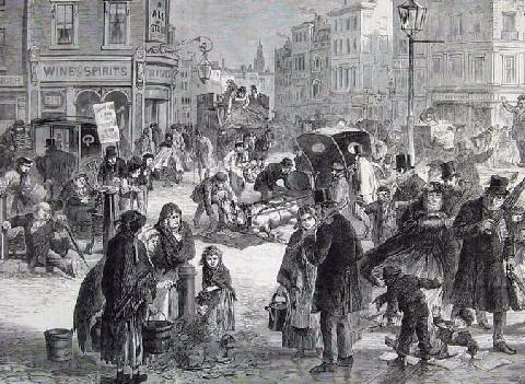 Victorian London Street Scene