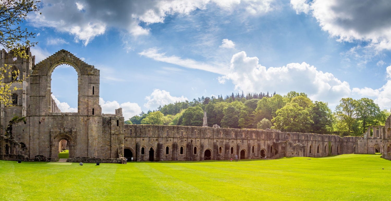 Fountains Abbey, North Yorkshire Historic UK