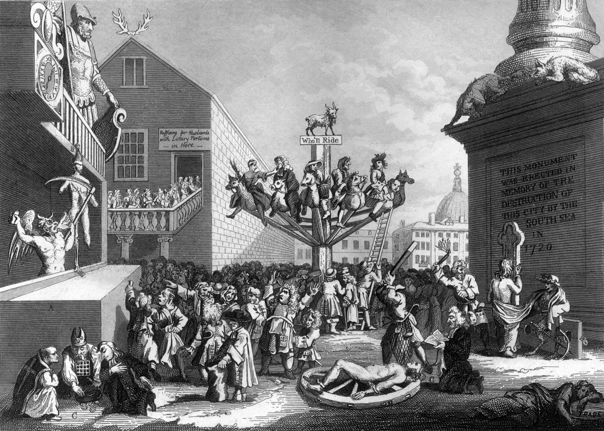 The South Sea Bubble of 1720