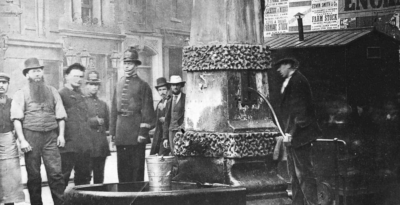 Aldgate Pump. Part of the Secret London series by Historic UK