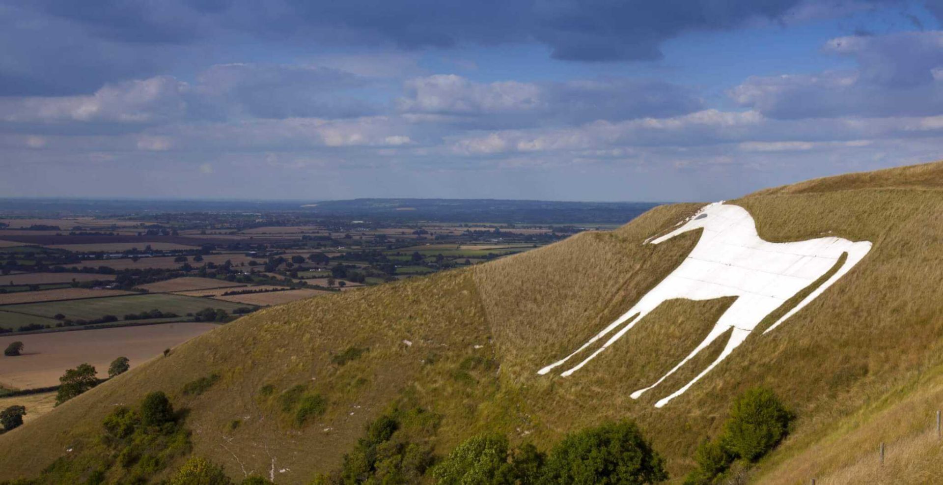 Celtic Chalk Hill Figures, including Horses and Giants