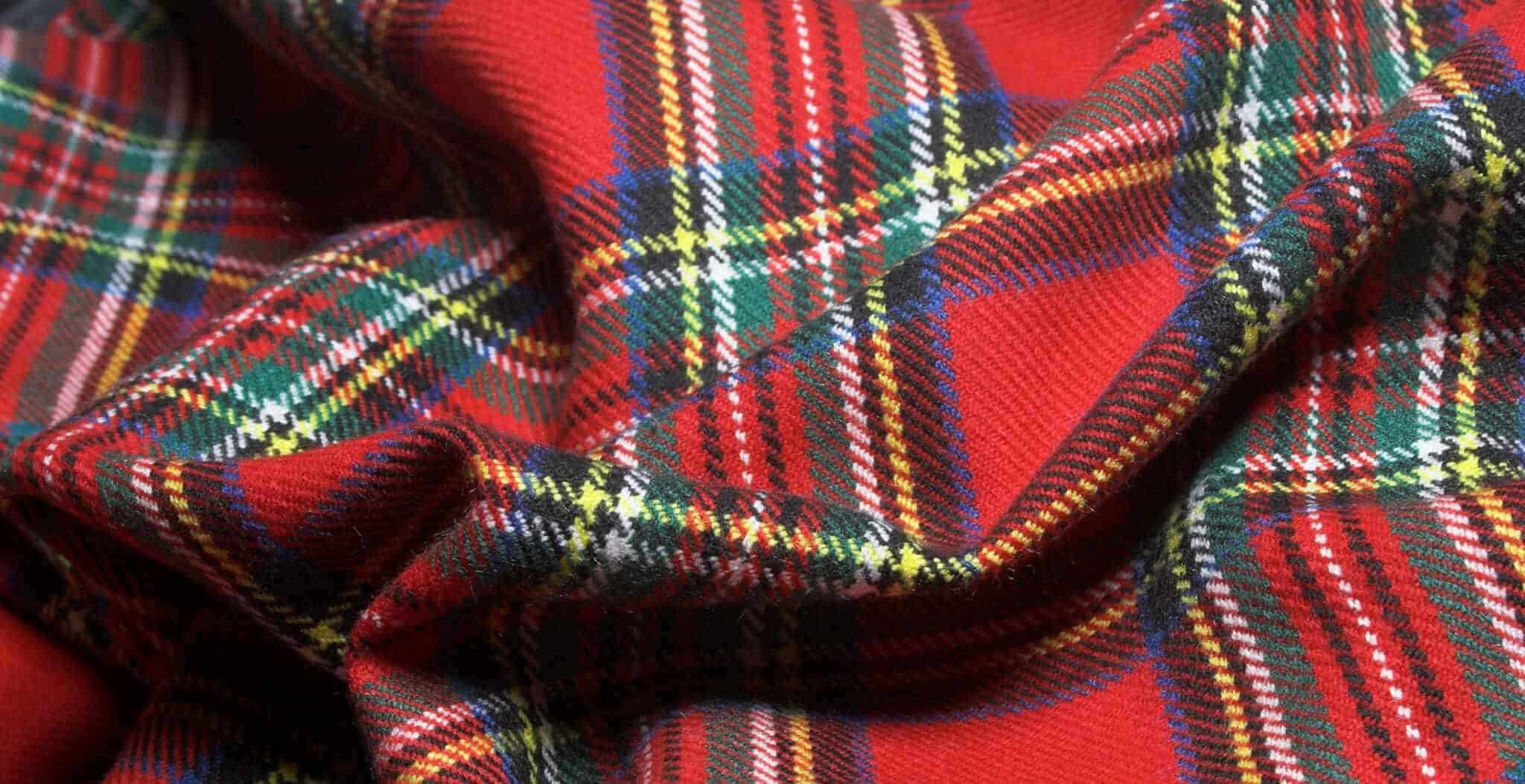 18x18 Scottish Tartan Gifts and Accessories Clan Drummond Ancient Plaid Scottish Tartan Throw Pillow Multicolor