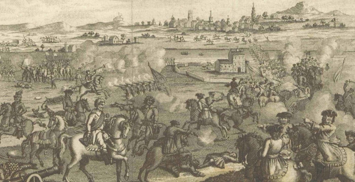 The Battle of Worcester, 1651