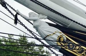 Cutty Sark prow