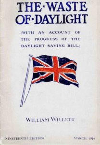 Waste of Daylight leaflet 1914