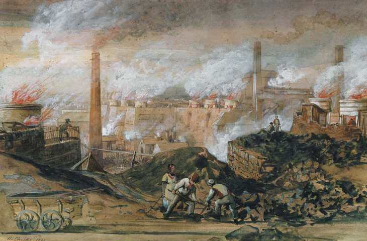 Dowlais Ironworks 1840