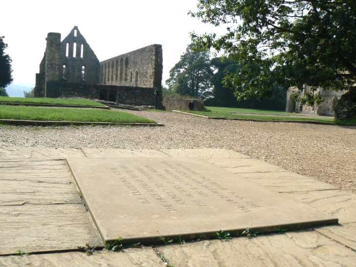 Site of High Altar at Battle Abbey