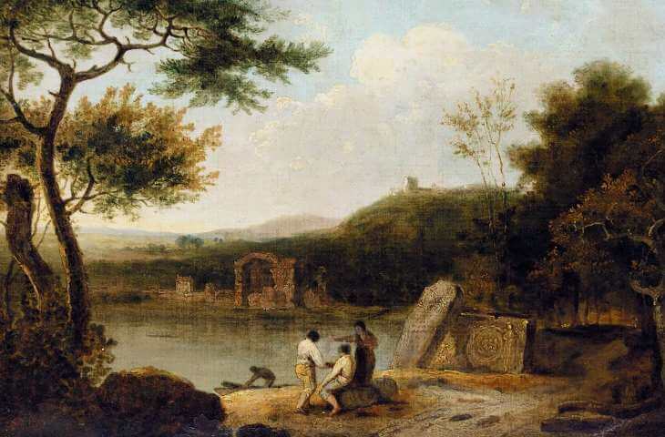 Lake Avernus by Richard Wilson