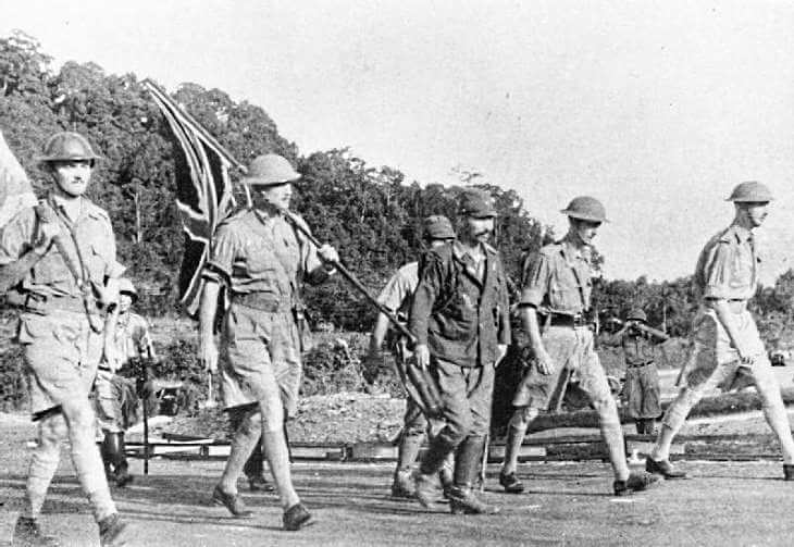 Singapore Surrenders