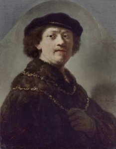 Rembrandt self portrait