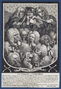 Company of Undertakers, William Hogarth