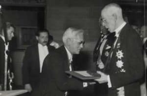 Fleming receives the Nobel Prize