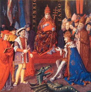 Henry VIII with Charles V
