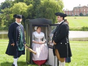 Sedan Chair at Kelmarsh