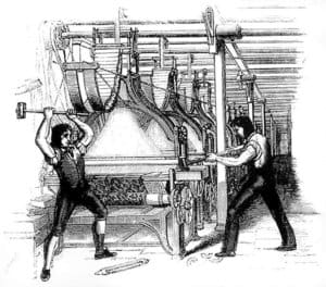 factory machines in the industrial revolution