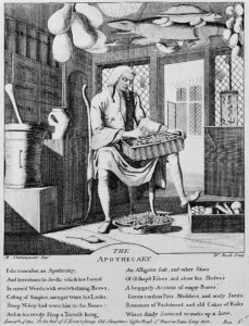 18th century apothecary